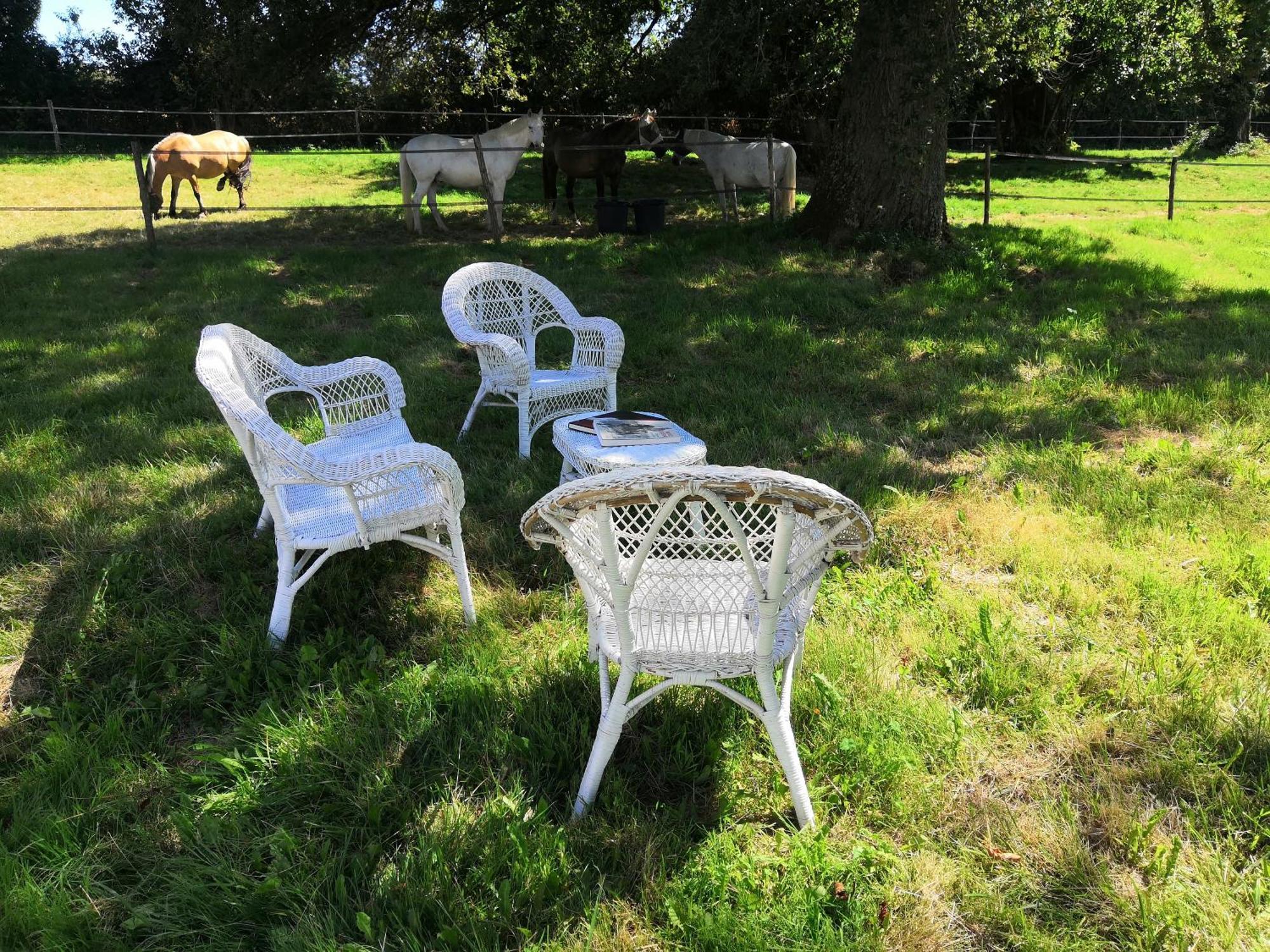 La Marquise Penchee Bed & Breakfast Orsennes Dış mekan fotoğraf
